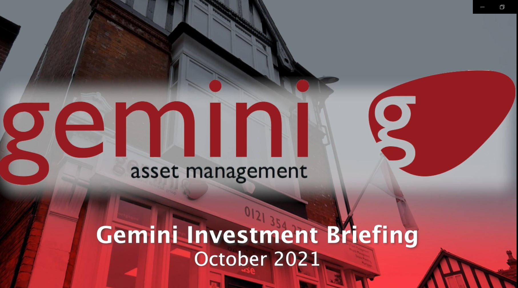 Investment Briefing October 2021